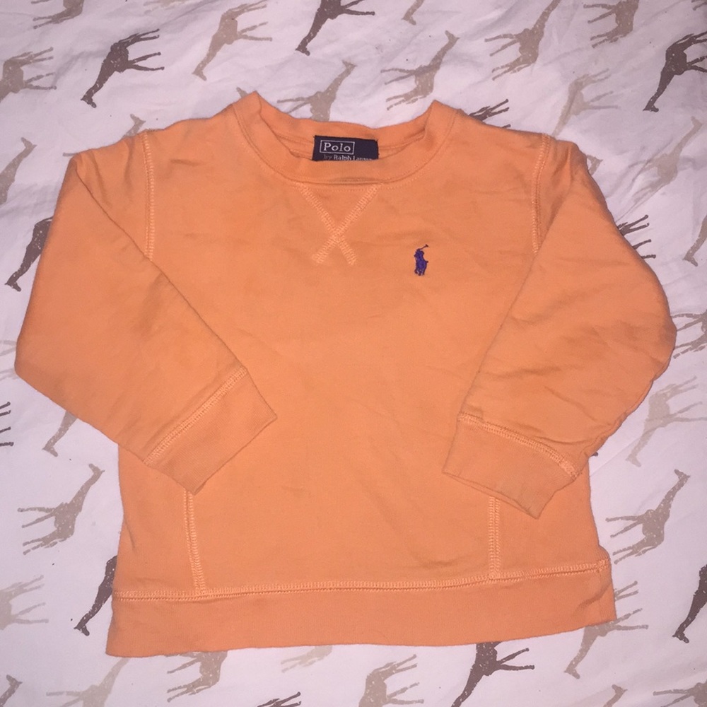 Ralph Lauren Polo sweatshirt size 12 months!